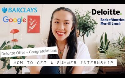 How to get a summer internship in London | a big four finance company